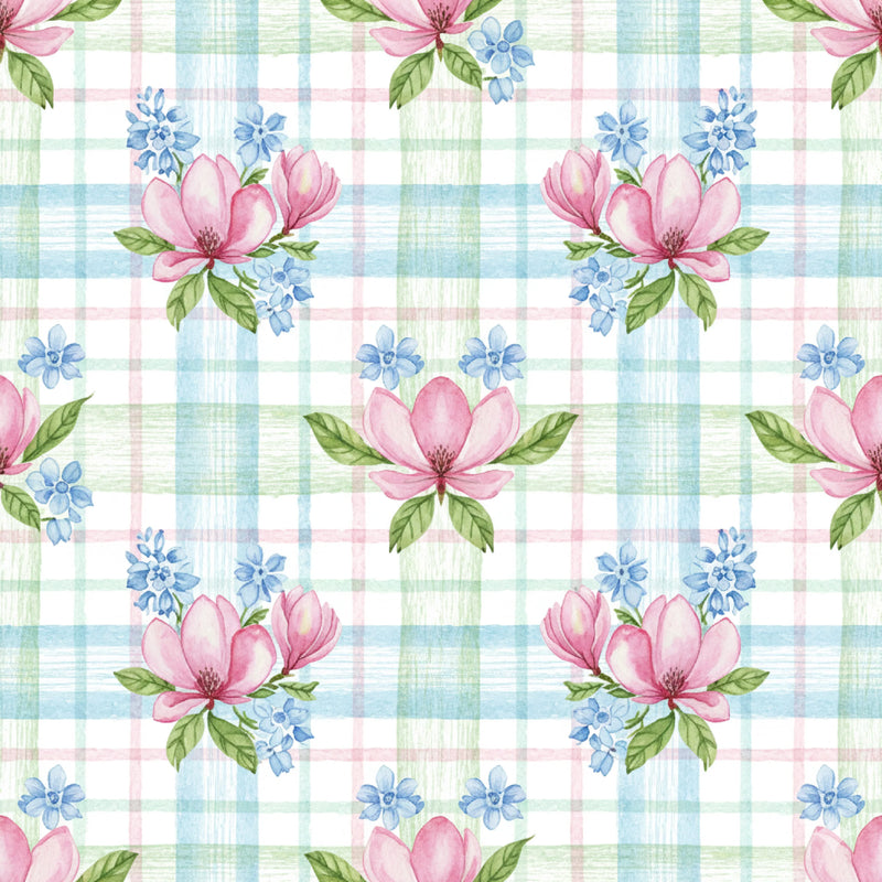 Pink Peonies Seamless Pattern Digital Paper - CraftNest - Digital Crafting and Art
