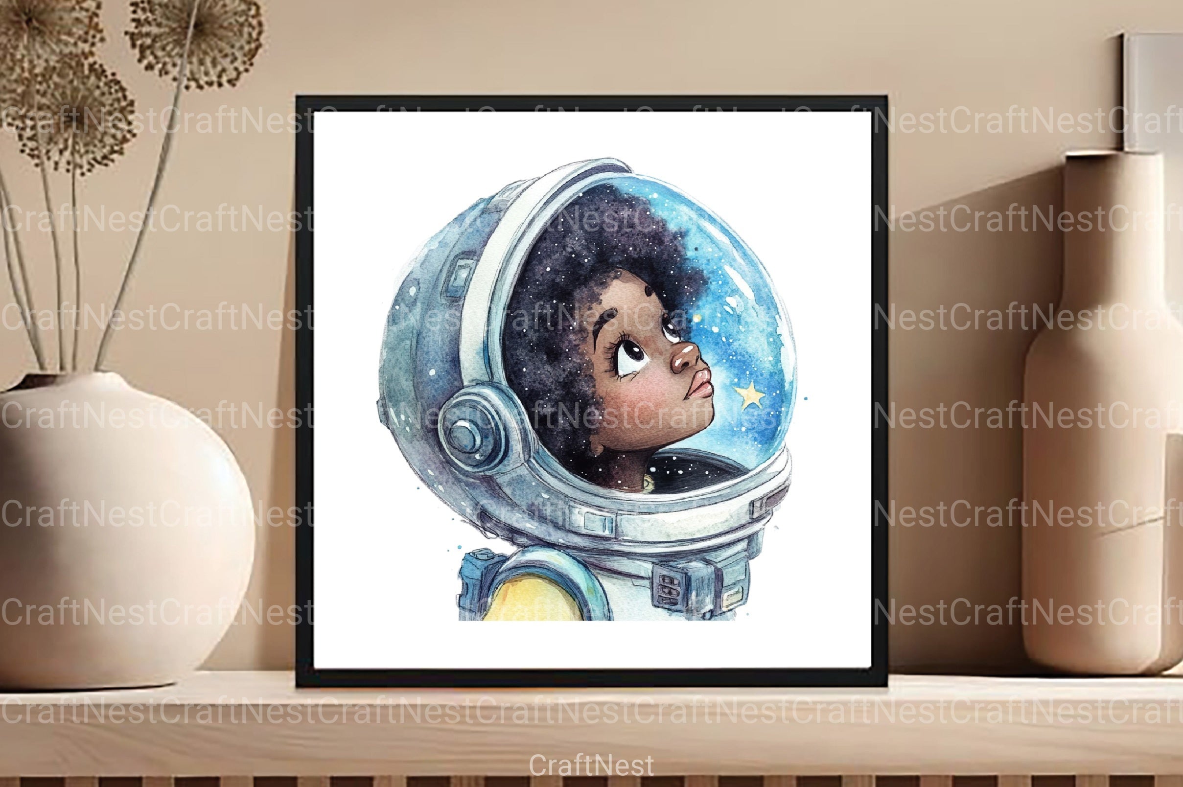 Cute Black Girl Clipart Bundle 99 - CraftNest - Digital Crafting and Art