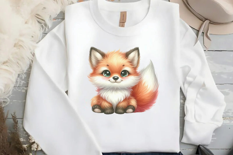 Fox Clipart Bundle: Adorable Fox Illustrations - CraftNest - Digital Crafting and Art