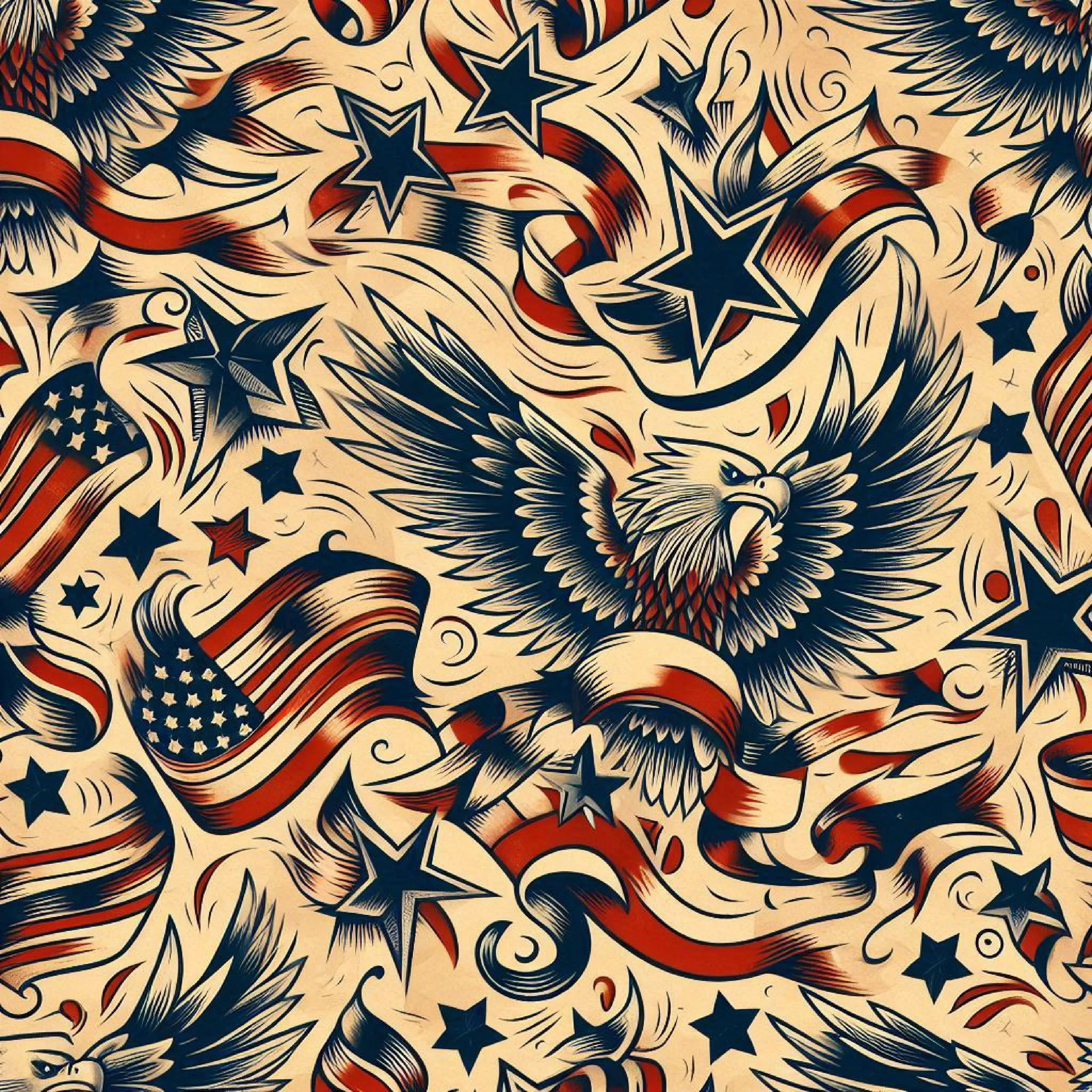 4th of July Pattern Clipart Bundle - CraftNest - Digital Crafting and Art