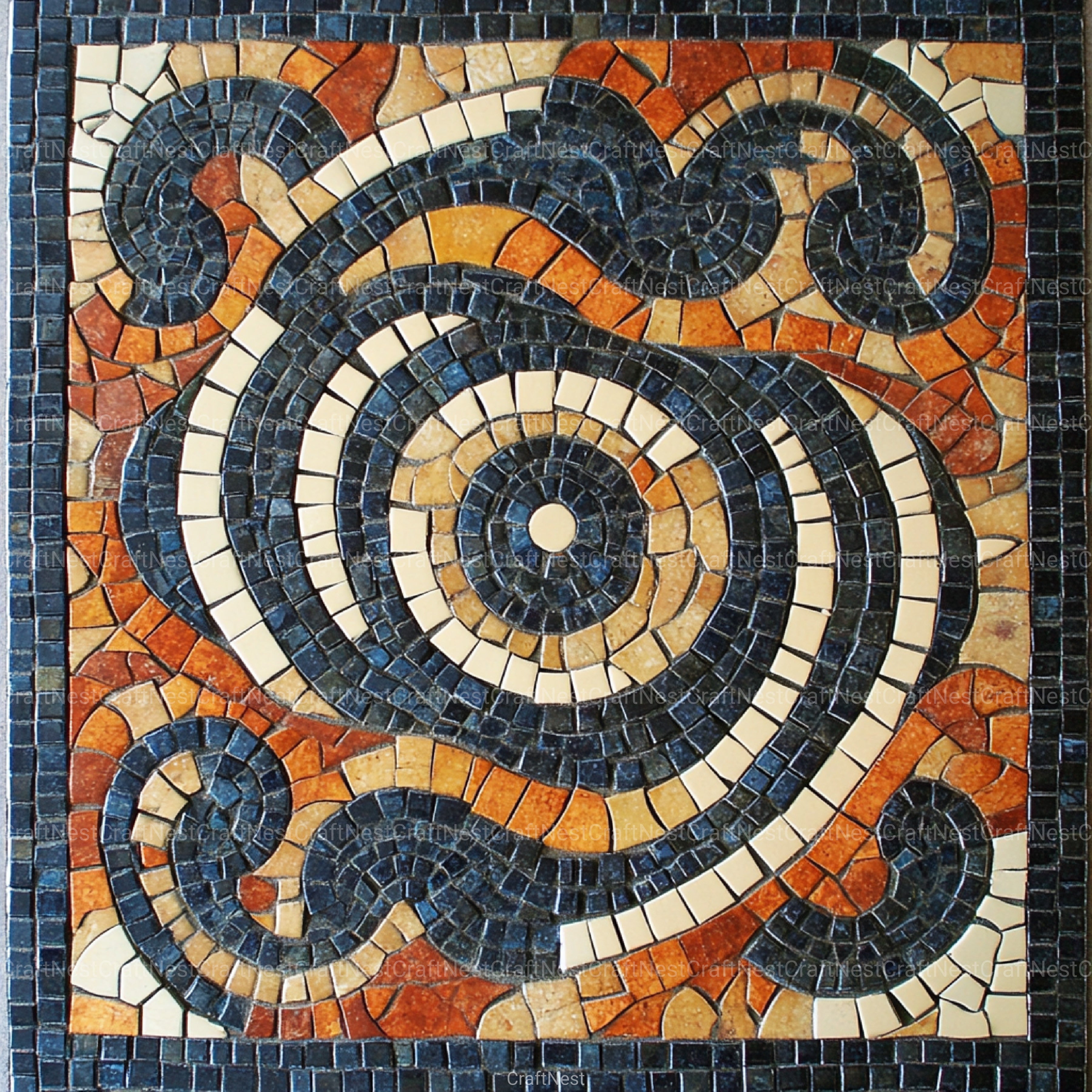 Artisan Mosaic Patterns & Motifs Clipart Bundle - CraftNest - Digital Crafting and Art