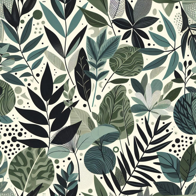 Bold Modern Botanical Pattern Clipart Bundle - CraftNest - Digital Crafting and Art