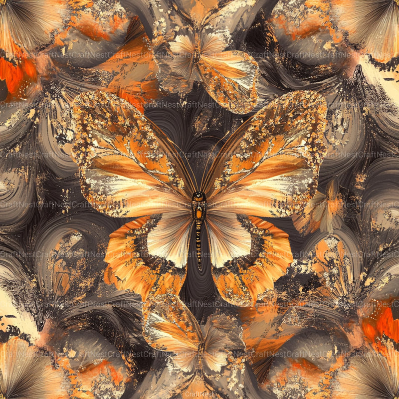 Tortoiseshell Seamless Pattern Digital Paper - CraftNest - Digital Crafting and Art