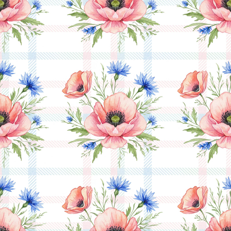 Pink Peonies Seamless Pattern Digital Paper - CraftNest - Digital Crafting and Art