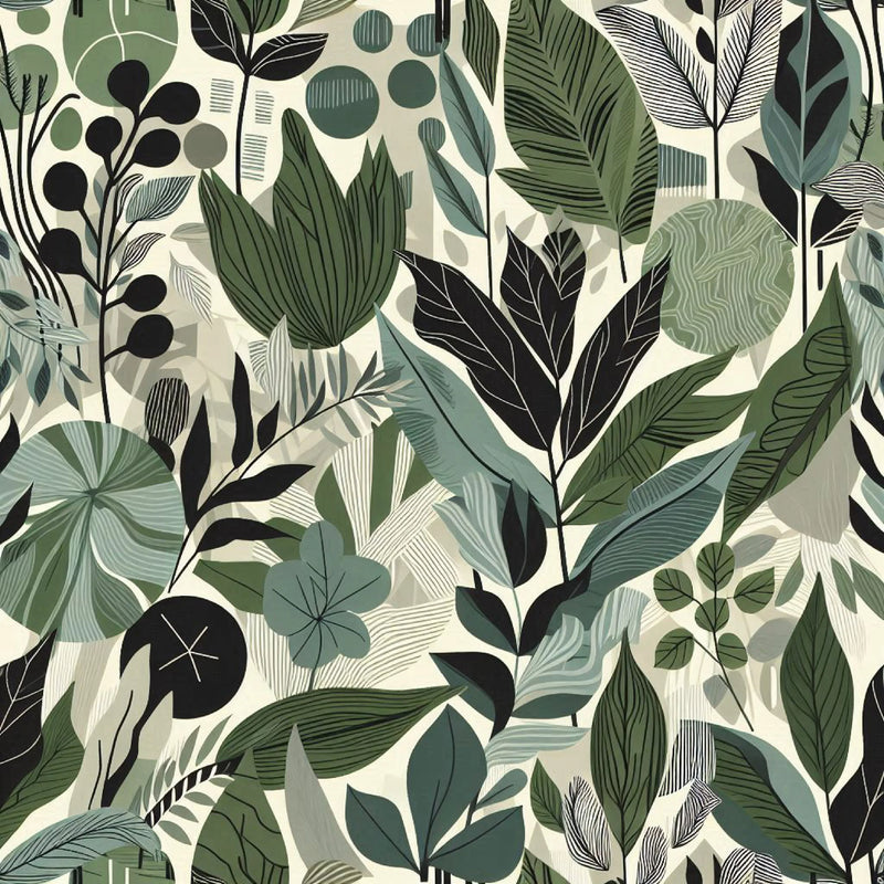 Bold Modern Botanical Pattern Clipart Bundle - CraftNest - Digital Crafting and Art