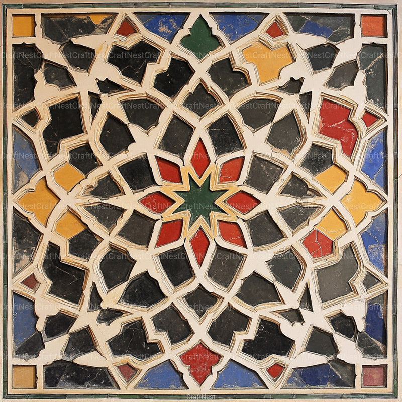 Sacred Geometry Alhambra Patterns Clipart Bundle - CraftNest - Digital Crafting and Art