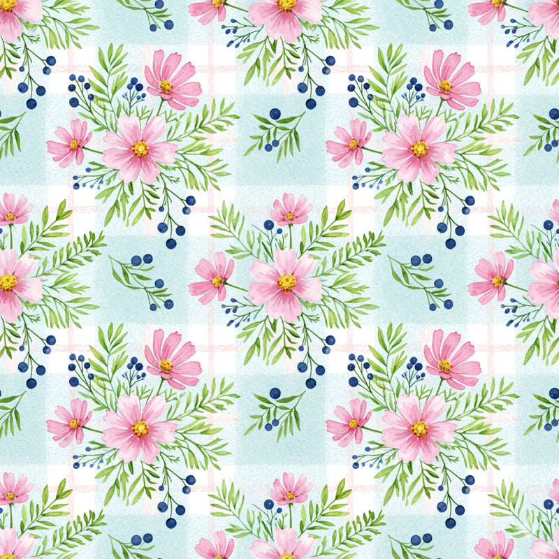 Pink Peonies Seamless Pattern Digital Paper - CraftNest - Digital Crafting and Art