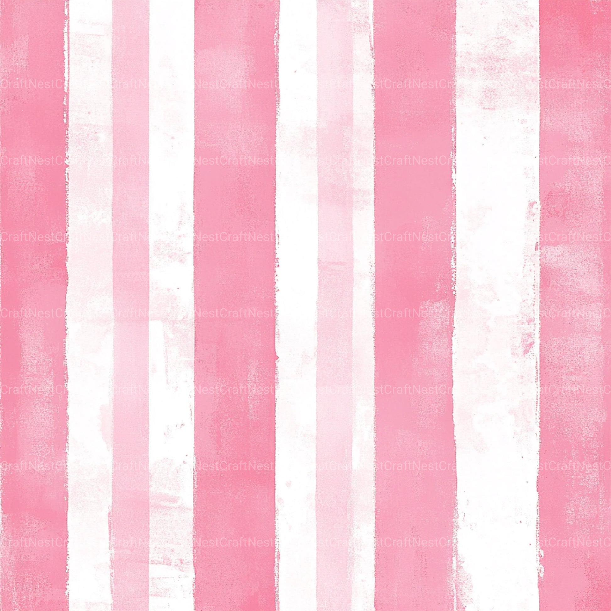 Blush Pink Stripes Pattern Digital Paper - CraftNest - Digital Crafting and Art