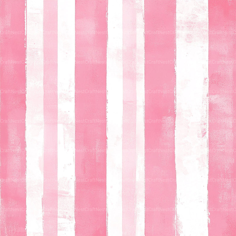 Blush Pink Stripes Pattern Digital Paper - CraftNest - Digital Crafting and Art