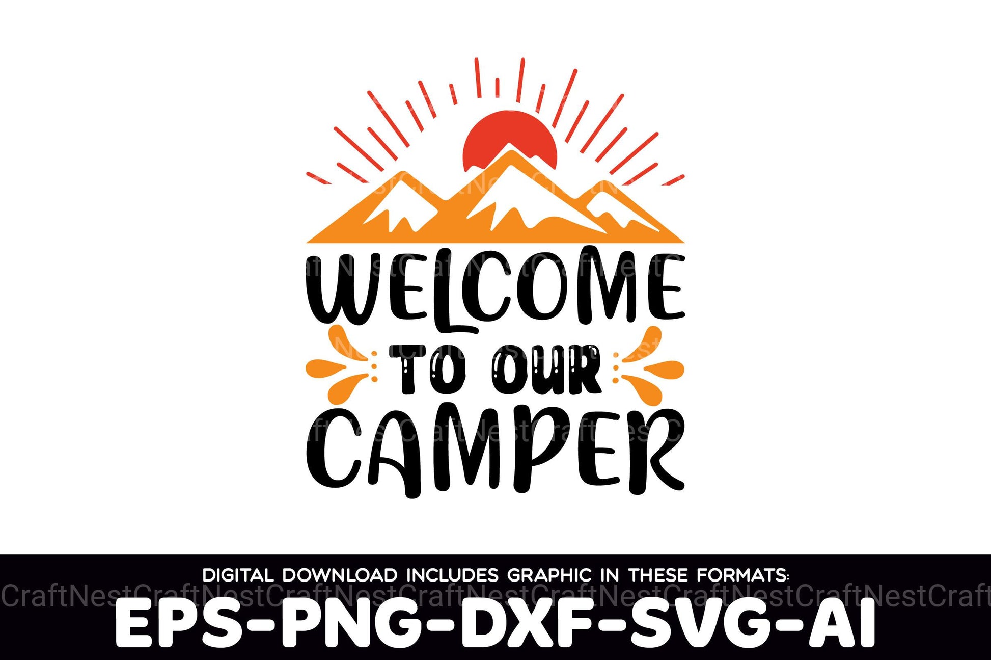 Camping SVG Bundle - CraftNest - Digital Crafting and Art