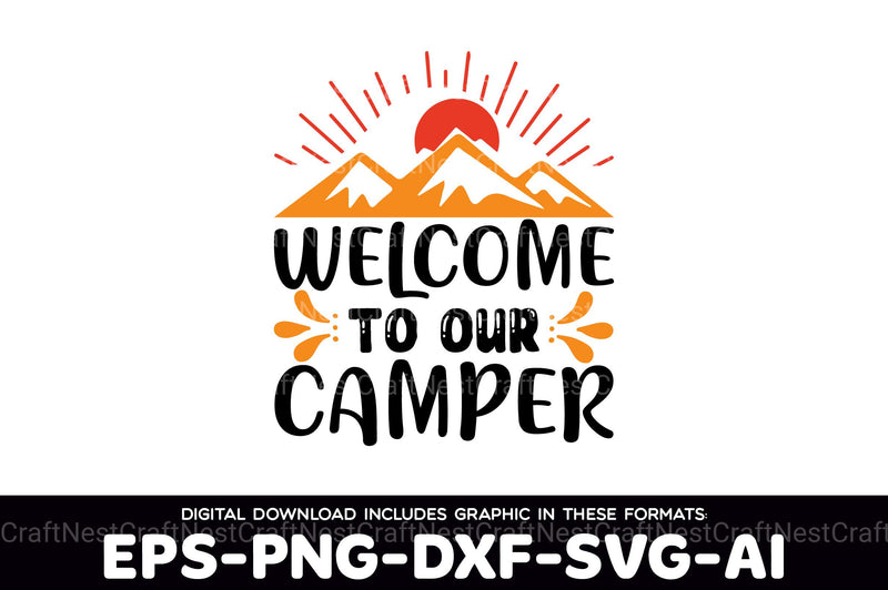 Camping SVG Bundle - CraftNest - Digital Crafting and Art