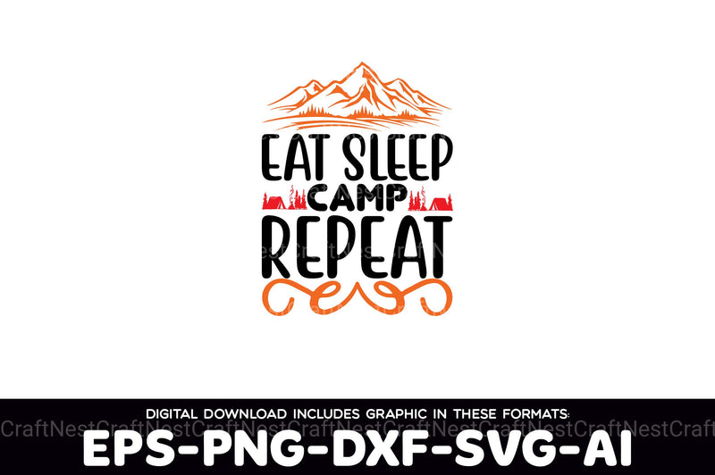 Camping SVG Bundle 5 - CraftNest - Digital Crafting and Art