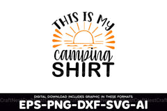 Camping SVG Bundle - CraftNest - Digital Crafting and Art