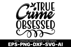 True Crime SVG Bundle - CraftNest - Digital Crafting and Art