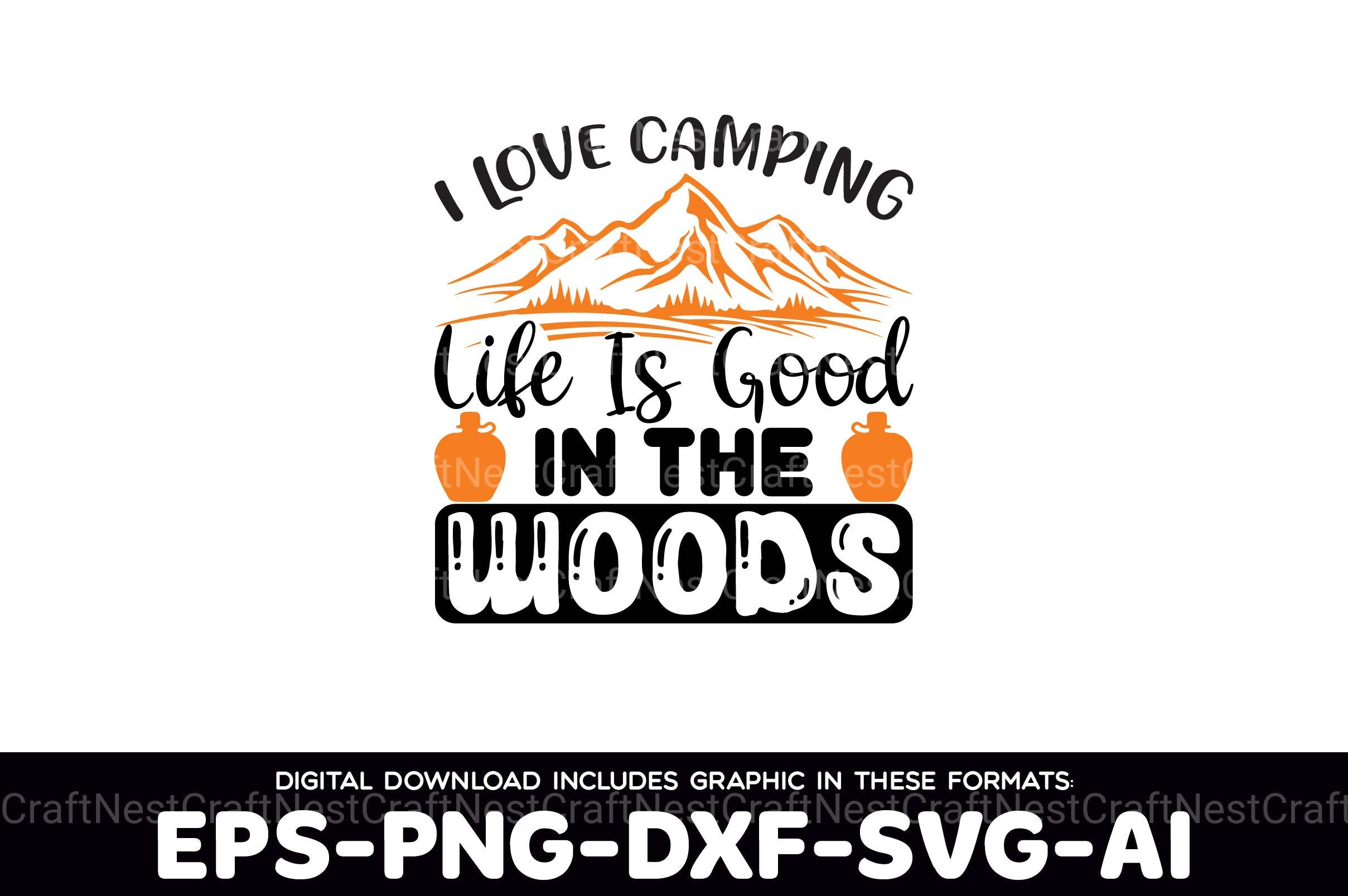 Camping SVG Bundle 3 - CraftNest - Digital Crafting and Art