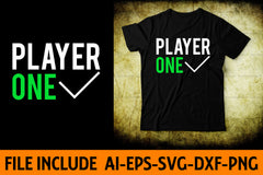 Gaming And Gamer T-Shirt Bundle - CraftNest - Digital Crafting and Art