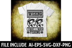 Fishing T-Shirt Bundle 4 - CraftNest - Digital Crafting and Art