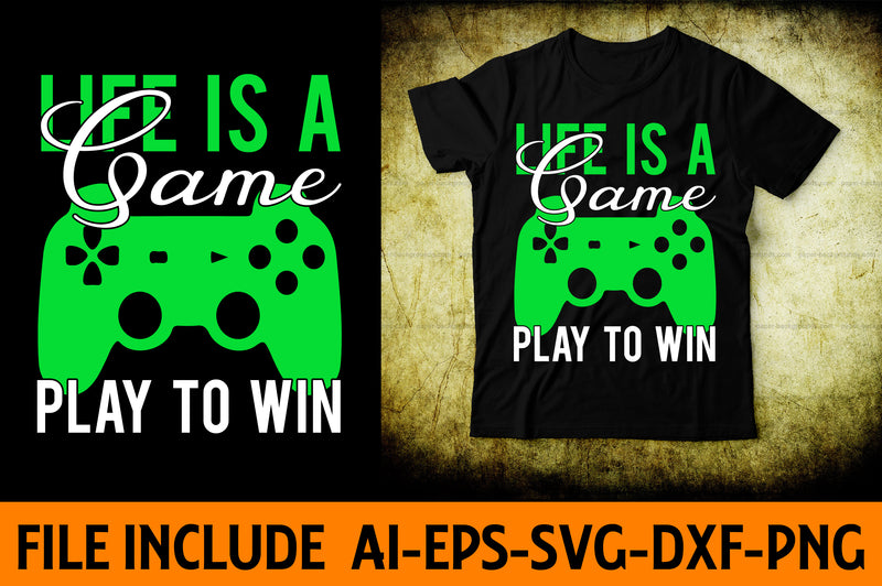 Gaming And Gamer T-Shirt Bundle - CraftNest - Digital Crafting and Art