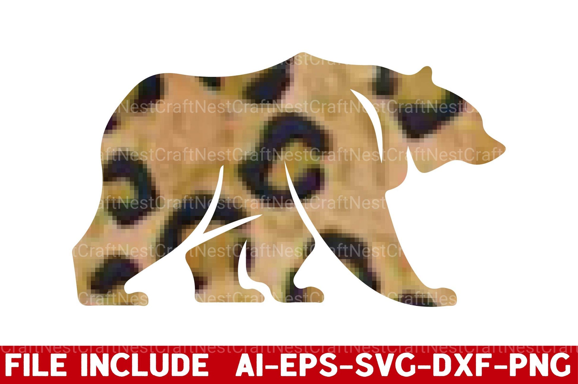 Bear SVG Bundle - CraftNest - Digital Crafting and Art