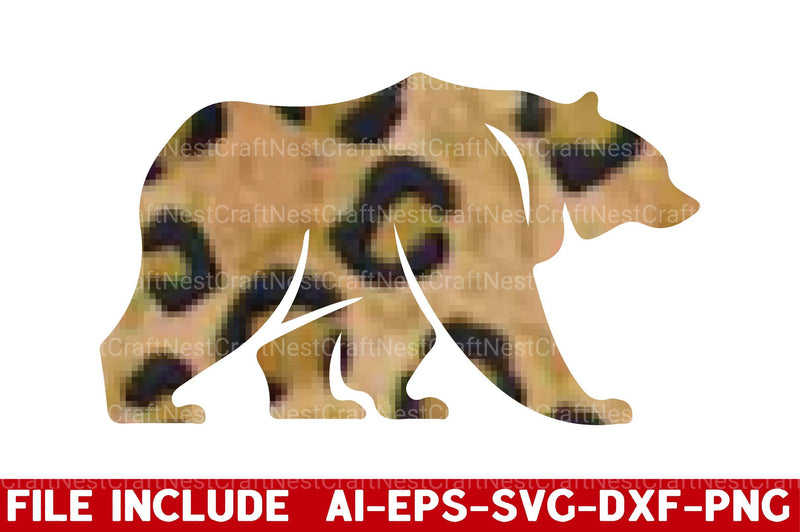 Bear SVG Bundle - CraftNest - Digital Crafting and Art