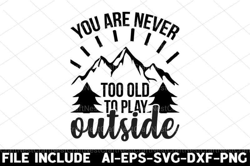 Camping SVG Bundle 1 - CraftNest - Digital Crafting and Art