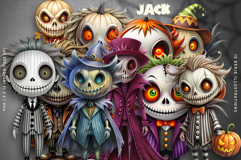 Jack - Halloween - CraftNest - Digital Crafting and Art