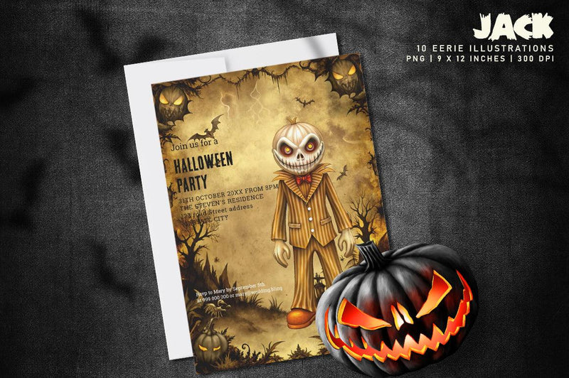 Jack - Halloween - CraftNest - Digital Crafting and Art