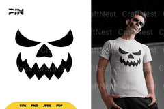 Jack Lantern Face Halloween SVG Bundle - CraftNest - Digital Crafting and Art