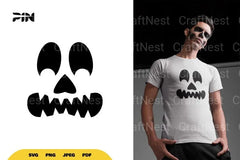 Jack Lantern Face Halloween SVG Bundle - CraftNest - Digital Crafting and Art
