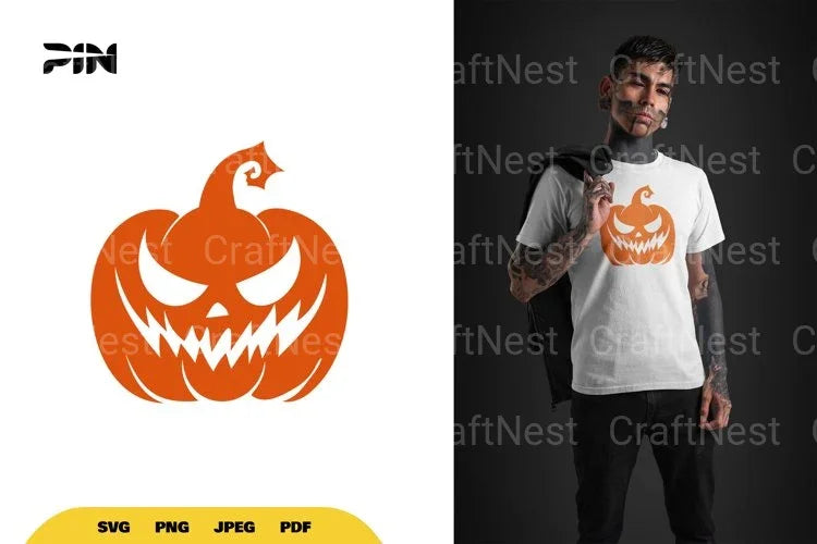 Jack Lantern Halloween SVG Bundle - CraftNest - Digital Crafting and Art
