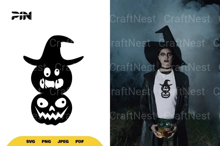 Jack Lantern Halloween SVG Bundle - CraftNest - Digital Crafting and Art