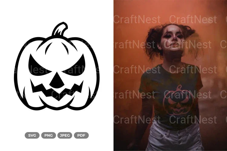 Jack Lantern Halloween SVG Bundle - CraftNest - Digital Crafting and Art