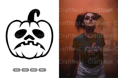 Jack Lantern Halloween SVG Bundle - CraftNest - Digital Crafting and Art