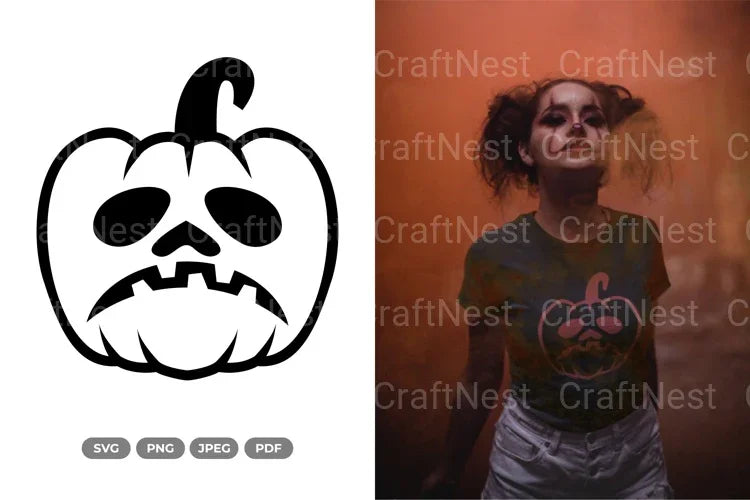 Jack Lantern Halloween SVG Bundle - CraftNest - Digital Crafting and Art