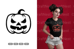 Jack Lantern Halloween SVG Bundle - CraftNest - Digital Crafting and Art