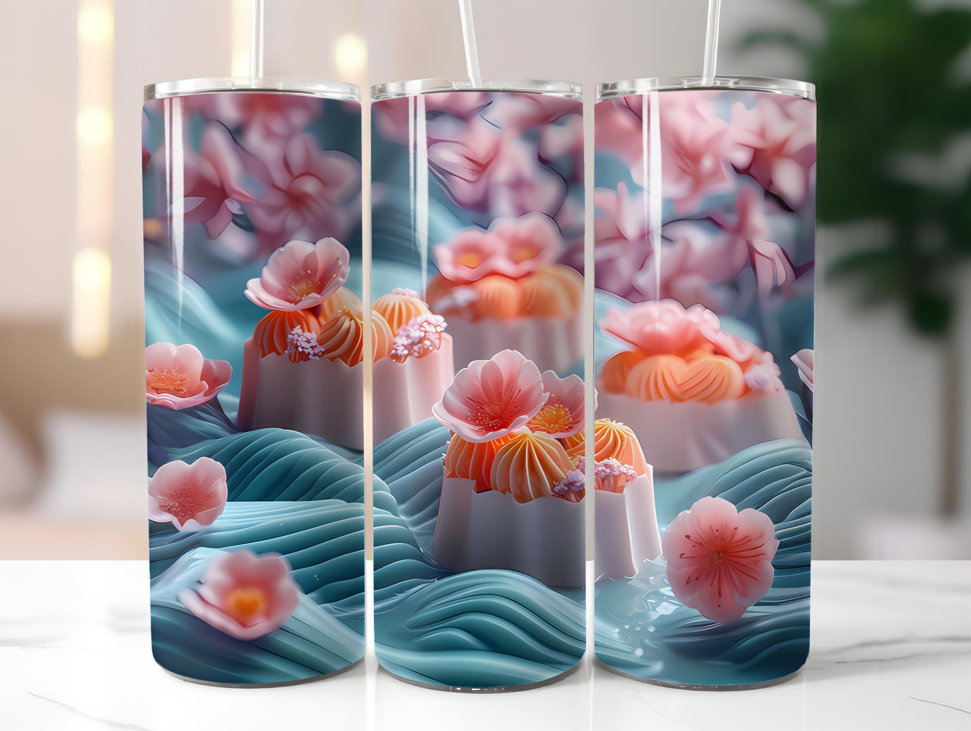 Japandi Easter 2 Tumbler Wrap - CraftNest