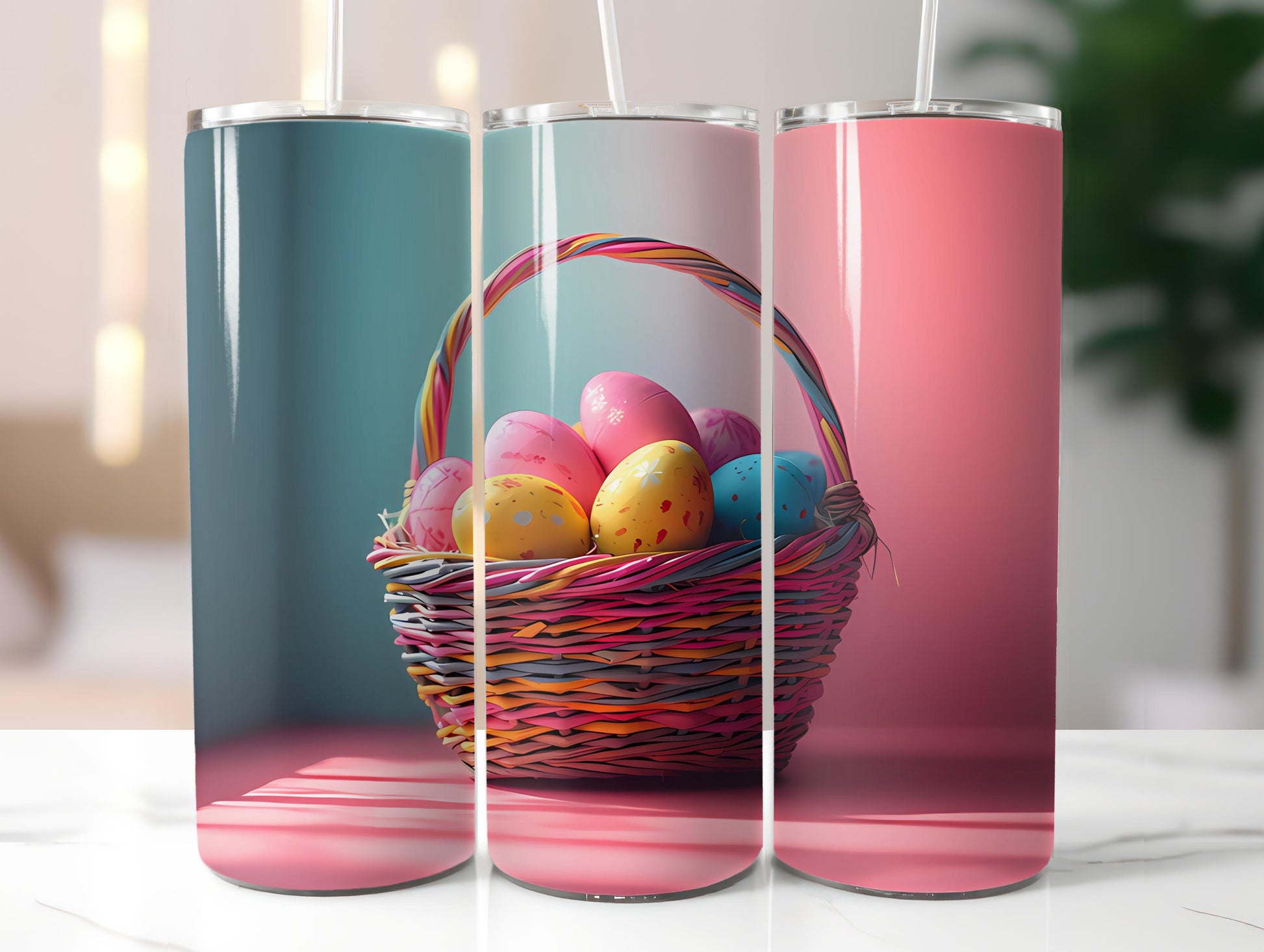 Japandi Easter 2 Tumbler Wrap - CraftNest