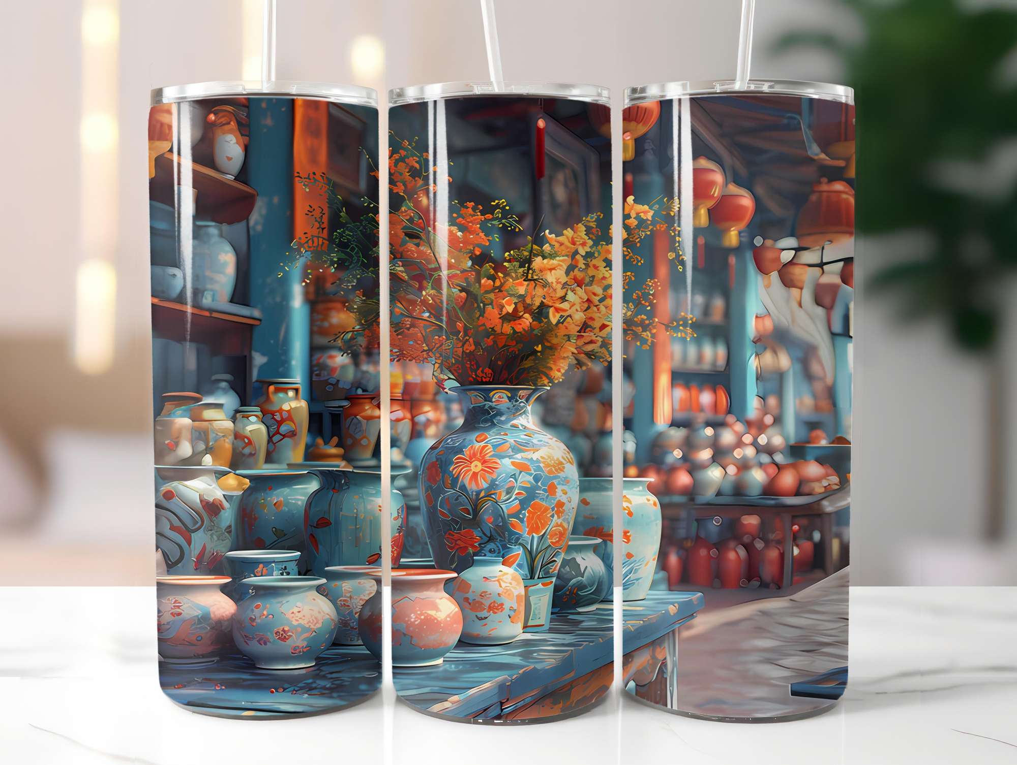 Japandi Summer 1 Tumbler Wrap - CraftNest - Digital Crafting and Art