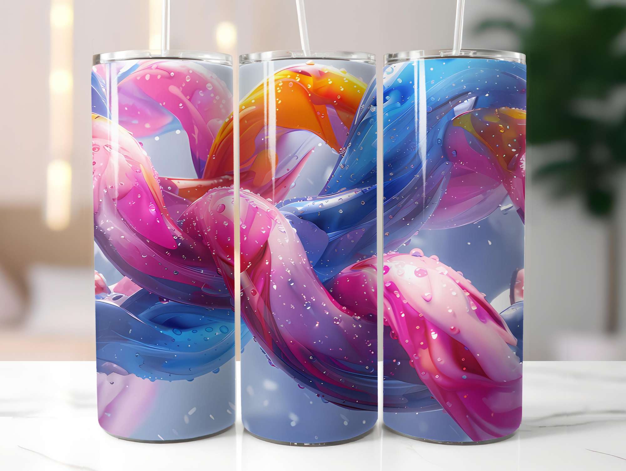 Japandi Summer 5 Tumbler Wrap - CraftNest - Digital Crafting and Art