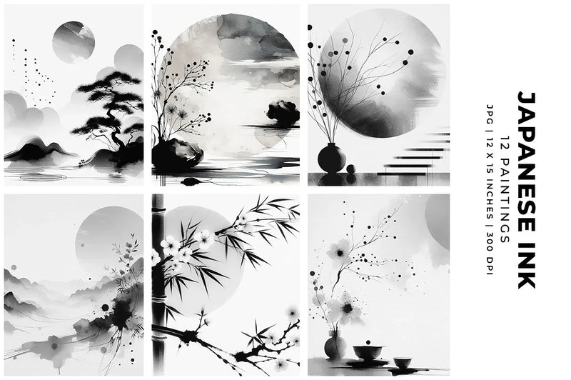 Japanese Ink - CraftNest - Digital Crafting and Art