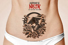 Japanese Noir - CraftNest - Digital Crafting and Art