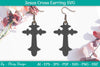 Jesus Cross Earring SVG Bundle
