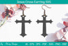 Jesus Cross Earring SVG Bundle