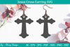 Jesus Cross Earring SVG Bundle