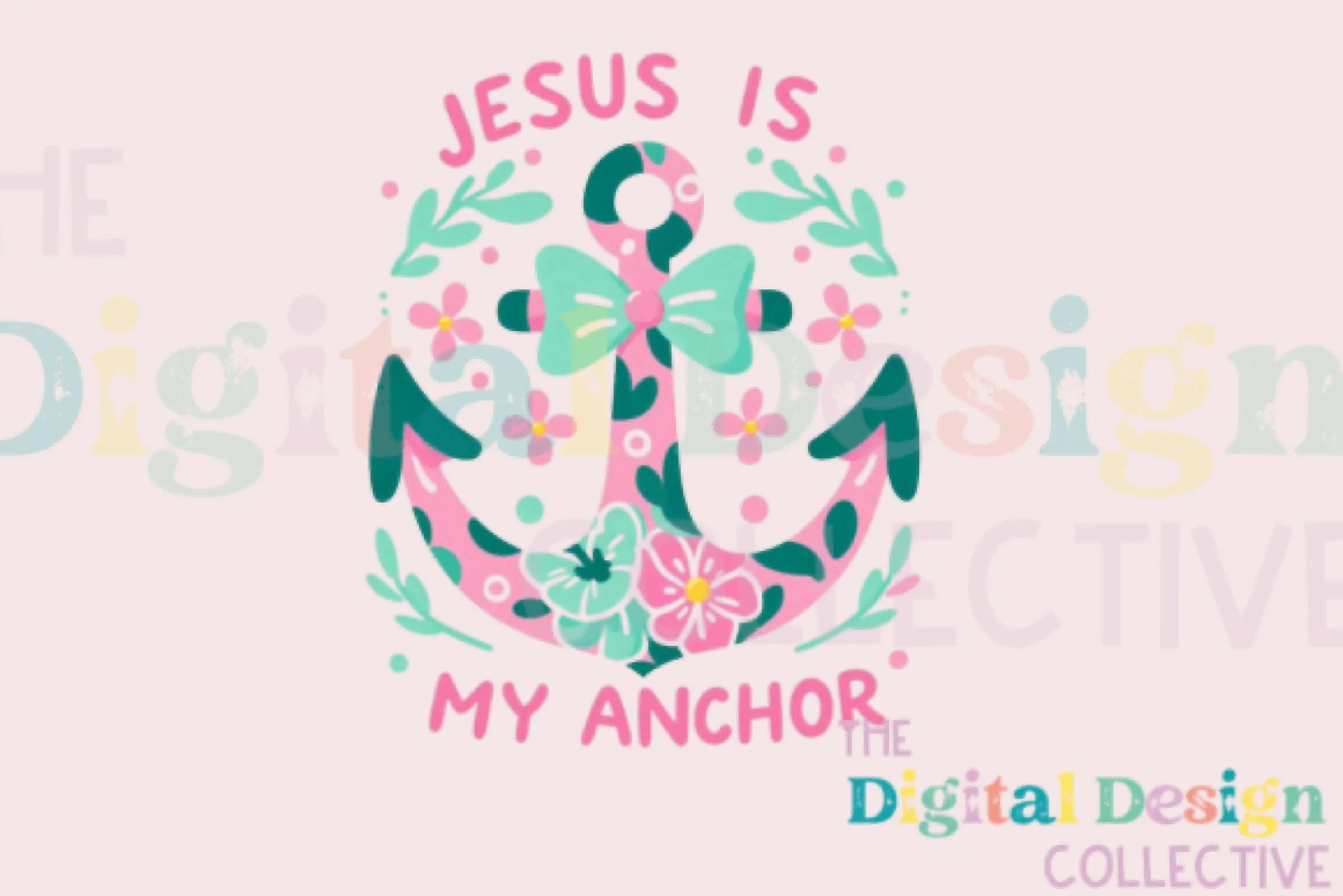 Jesus is My Anchor - CraftNest - Digital Crafting and Art