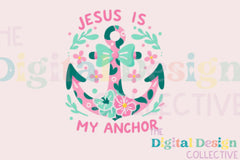 Jesus is My Anchor - CraftNest - Digital Crafting and Art