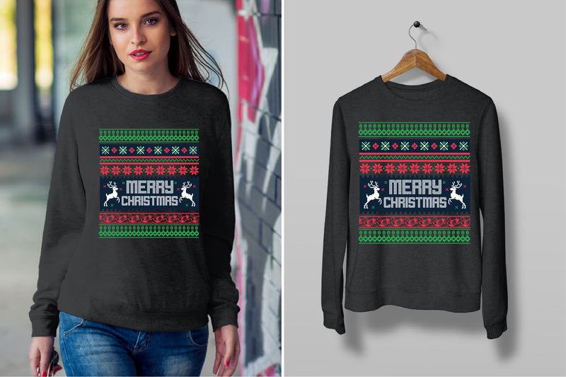 Christmas Sweater T-Shirt Bundle - CraftNest - Digital Crafting and Art