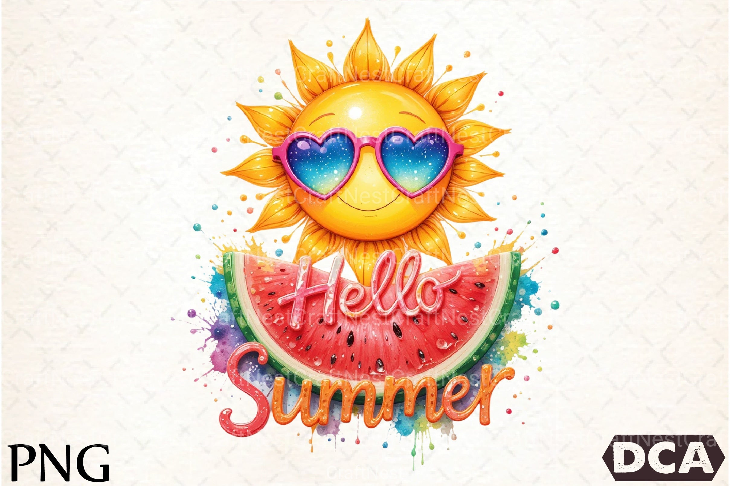 Hello Summer Clipart Bundle 35 - CraftNest - Digital Crafting and Art