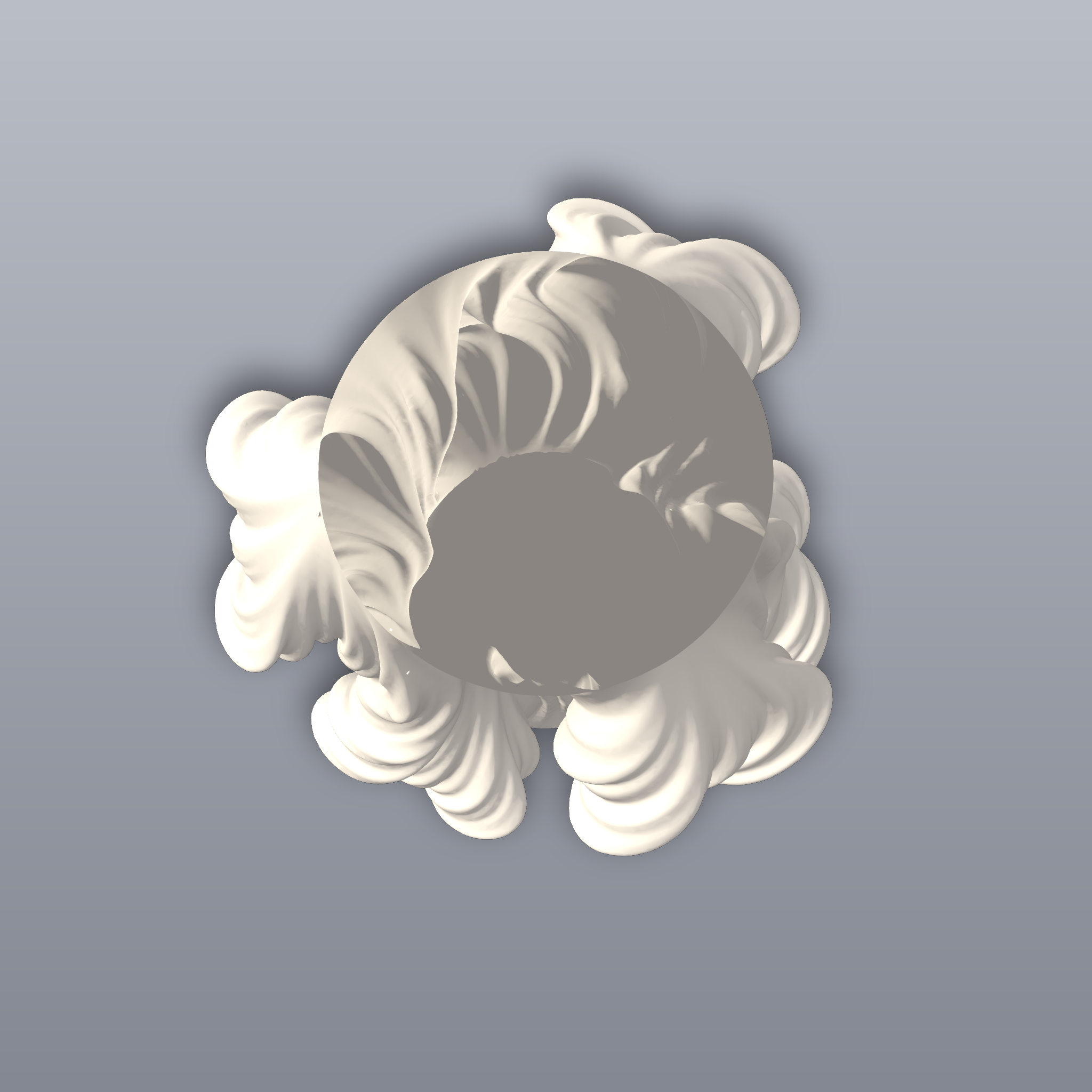 Julia Vase Heatwave Shell 3D Print STL File