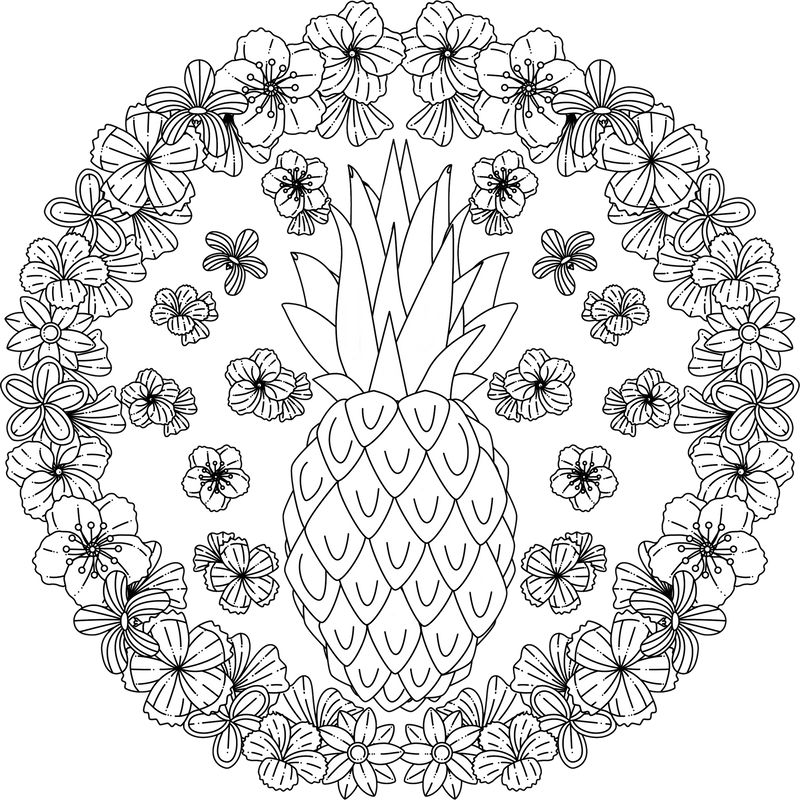 Colorist Heaven Jungle Coloring Book - CraftNest - Digital Crafting and Art